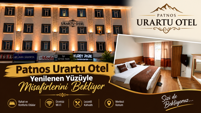 Patnos Urartu Otel Yenilenen Yüzüyle Misafirlerini Bekliyor